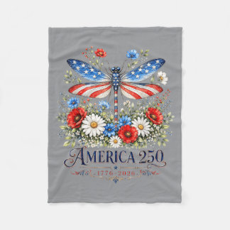 250. Jubiläum Dragoy USA-Flagge Patriotisch 4. Jul Fleecedecke