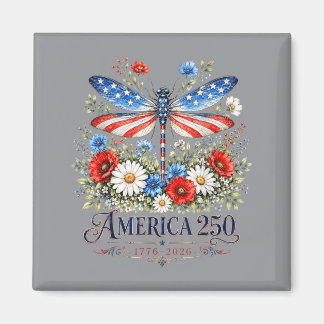 250. Jubiläum Dragoy USA-Flagge Patriotisch 4. Jul Magnet