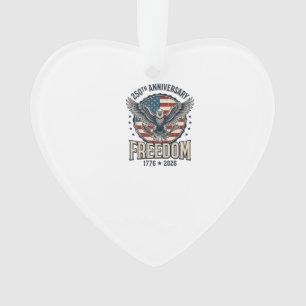 250. Jubiläum Freedom Eagle Patriotisches Vintage  Ornament