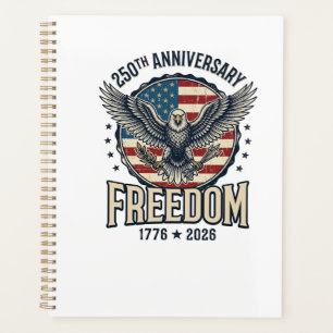250. Jubiläum Freedom Eagle Patriotisches Vintage  Planer