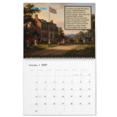 250. Jubiläum - Kalender des Staates Georgia (Jan 2027)