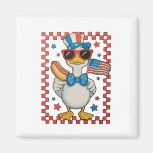 250. Jubiläum Patriotische Gans 4. Juli Magnet