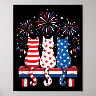 250. Jubiläum USA 2026 Amerikanische Flagge Poster