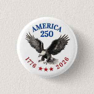 250. Jubiläum USA 2026 Weißkopfseeadler Button