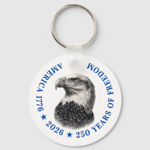 250. Jubiläum USA 2026 Weißkopfseeadler Schlüsselanhänger