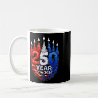 250. Jubiläum USA 250. amerikanische Flagge Patrio Kaffeetasse