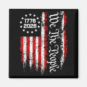 250. Jubiläum USA 250. Amerikanische Grafik Kunst Magnet