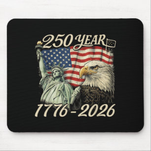 250. Jubiläum USA 250 Jahre Amerikanisch 4. Juli Mousepad