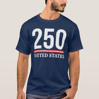 250. Jubiläum USA 250 Vereinigte Staaten Patriotis T-Shirt