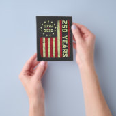 250. Jubiläum USA-Flagge Flyer (Gruppe)