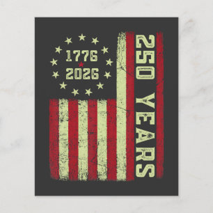 250. Jubiläum USA-Flagge Flyer