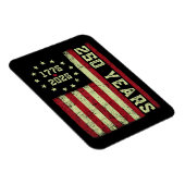 250. Jubiläum USA-Flagge Magnet (Rechte Seite)