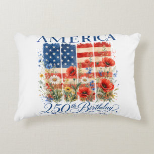 250. Jubiläum USA Frauen 4. Juli Amerika 25 Dekokissen