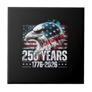 250. Jubiläum USA Geburtstag Langarm Fliese