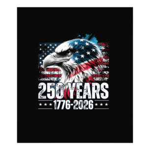 250. Jubiläum USA Geburtstag Langarm Fotodruck