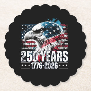 250. Jubiläum USA Geburtstag Langarm Untersetzer