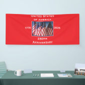 250. Jubiläum USA Patriotic Banner (Messe)