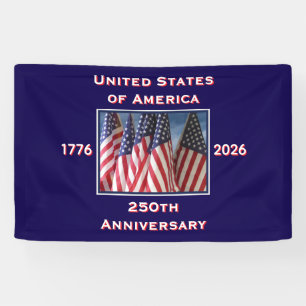 250. Jubiläum USA Patriotic Banner