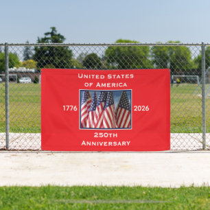 250. Jubiläum USA Patriotic Banner