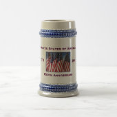 250. Jubiläum USA Patriotic Bierglas (Mittel)