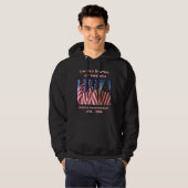 250. Jubiläum USA Patriotic Black Hoodie (Vorne ganz)
