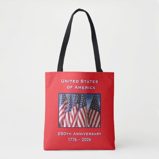 250. Jubiläum USA Patriotic Gedenkfeier Tasche (Vorderseite)