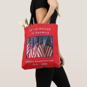 250. Jubiläum USA Patriotic Gedenkfeier Tasche (Von Nahem)