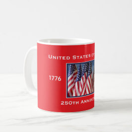 250. Jubiläum USA Patriotic Kaffeetasse
