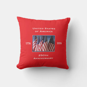 250. Jubiläum USA Patriotic Kissen