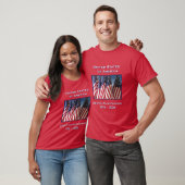 250. Jubiläum USA Patriotic Red T-Shirt (Unisex)