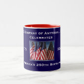 250. Jubiläum USA Patriotic Zweifarbige Tasse (Mittel)