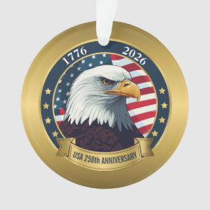 250. Jubiläum USA Patriotisch 1776–2026 Ornament