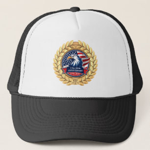 250. Jubiläum USA Patriotisch   1776–2026 Truckerkappe