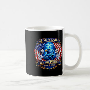 250. Jubiläum USA Patriotisch 250 Jahre Amerikanis Kaffeetasse