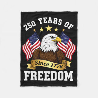 250. Jubiläum USA Patriotischer Adler 250 Jahre 4t Fleecedecke