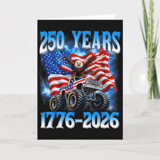 250. Jubiläum USA Patriotischer Adler 250 Jahre 4t Karte