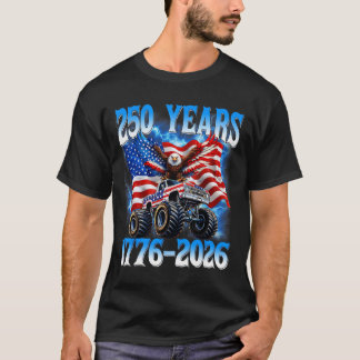 250. Jubiläum USA Patriotischer Adler 250 Jahre 4t T-Shirt