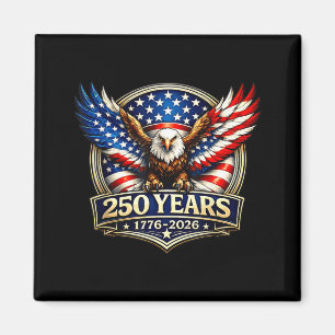 250. Jubiläum USA Patriotischer Adler 250 Jahre Magnet