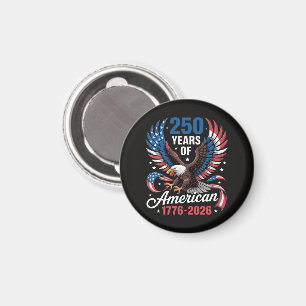 250. Jubiläum USA Patriotischer Adler 250 Jahre  Magnet