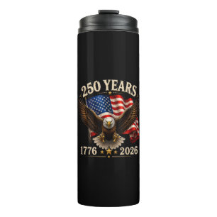 250. Jubiläum USA Patriotischer Adler 250. Thermosbecher