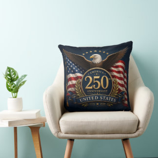 250. Jubiläum USA Patriotisches Andenken Kissen