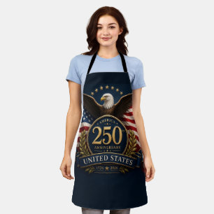 250. Jubiläum USA Patriotisches Andenken Schürze