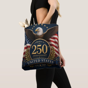 250. Jubiläum USA Patriotisches Andenken Tasche