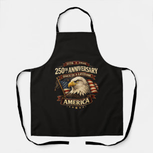 250. Jubiläum USA-Shirt 250. Amerika Schürze