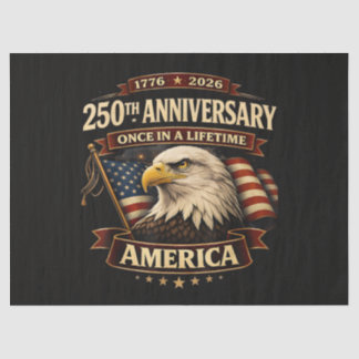 250. Jubiläum USA-Shirt 250. Amerika Seidenpapier
