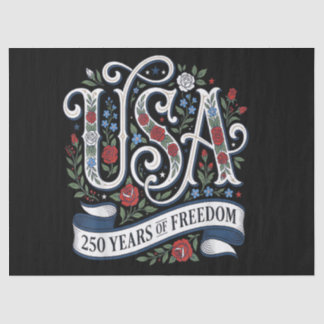 250. Jubiläum USA-Shirt Frauen Patriotisch 4. Juli Seidenpapier