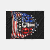 250. Jubiläum Usa-Shirt Patriotisch 4. Juli Ameri Fleecedecke (Vorderseite (Horizontal))