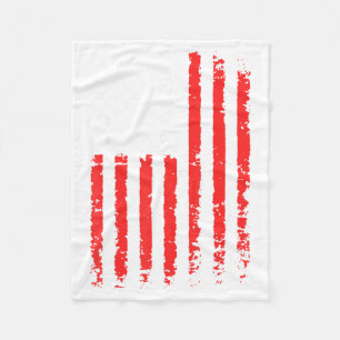 250. Jubiläum von Amerika USA-Flagge Amerikanisch Fleecedecke
