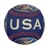 250. Jubiläums-Adler-&-Freiheits-Emblem Baseball (Rückseite)