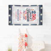 250. Jubiläums-Freiheitsfeier Banner (Insitu)